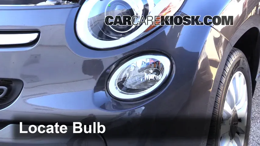 2014 Fiat 500L 1.4L 4 Cyl. Turbo Lights Daytime Running Light (replace bulb)